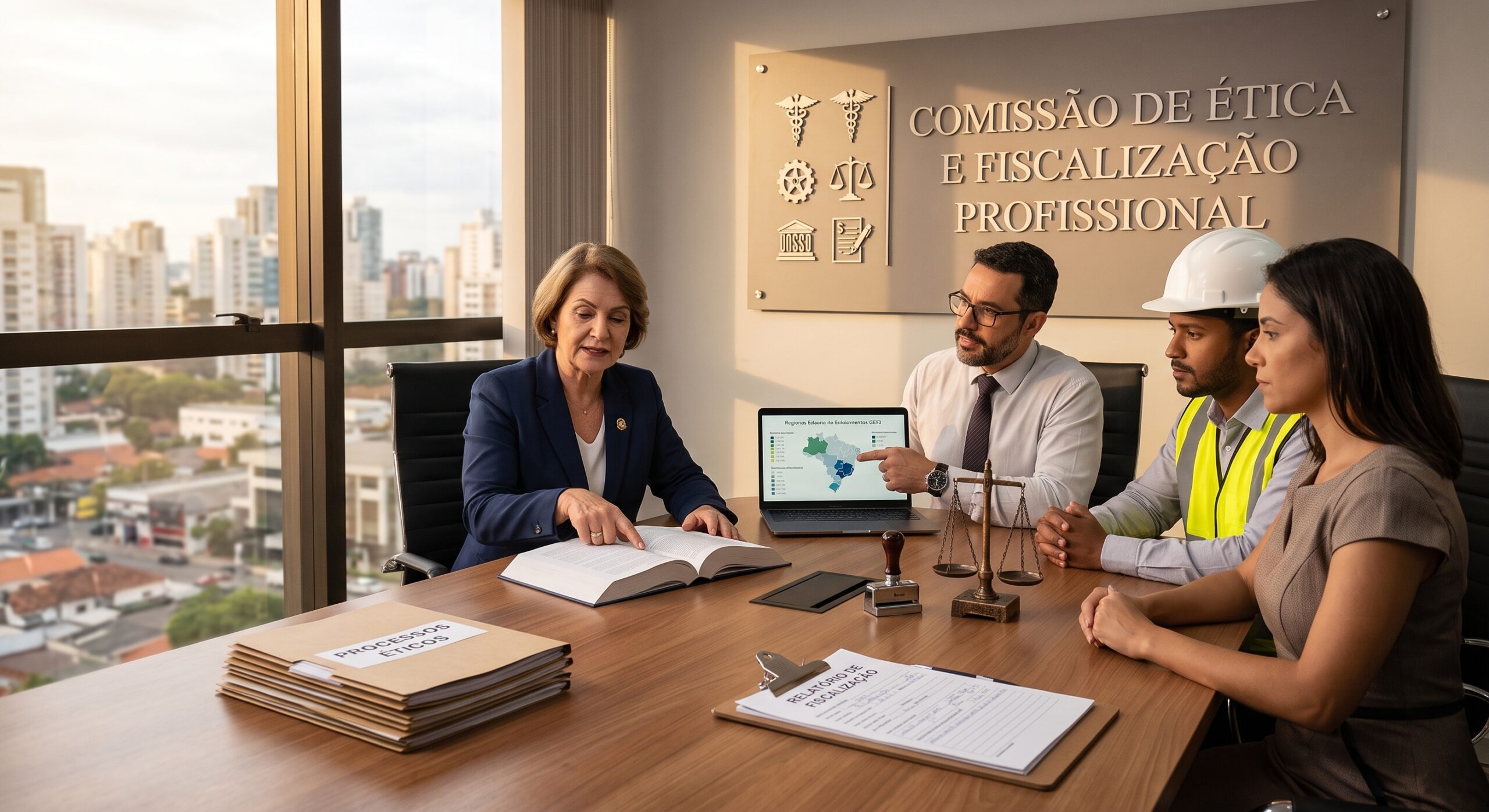 Reunião da Comissão de Ética e Fiscalização Profissional